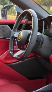 Ferrari Purosangue Steering