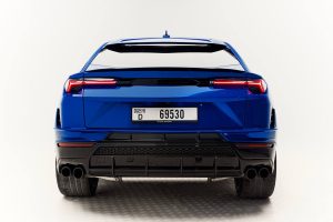 Rent Lamborghini Urus Mansory Back View