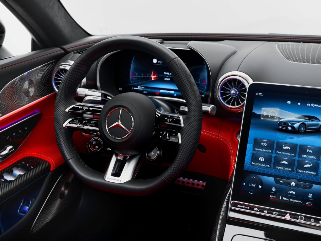 Mercedes-Benz AMG SL63 Steering