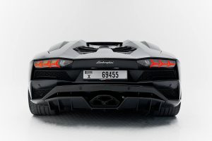 Lamborghini Aventador SV Back View