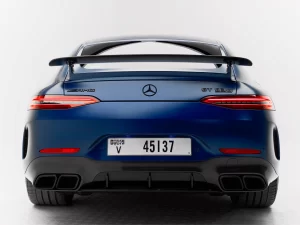 Mercedes Benz AMG GT 63 Back View