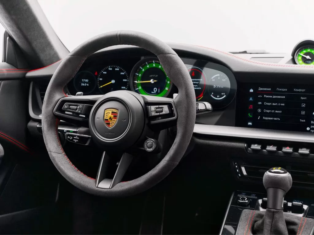 Porsche 992 GT3 Interior