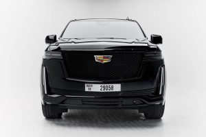 Cadillac Escalade in Dubai Front