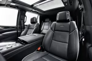 Cadillac Escalade in Dubai Front Seats