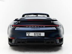 Porsche 911 Turbo S Spyder Back