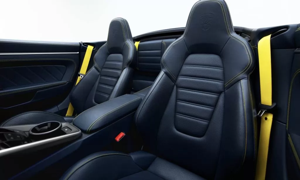 Porsche 911 Turbo S Spyder Driving Seats