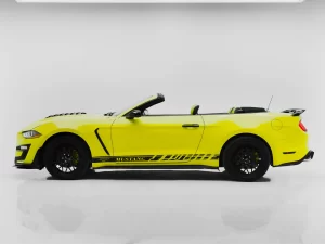 Ford Mustang Convertible Side View