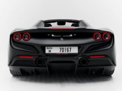 Ferrari F8 Tributo Spyder back