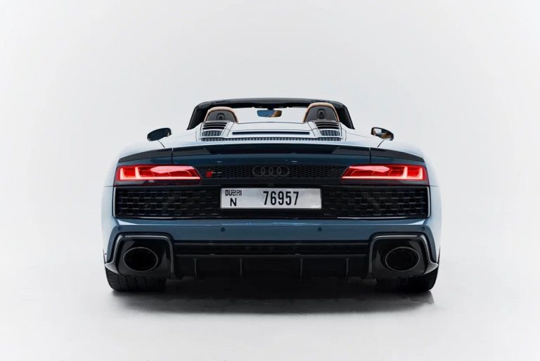 Audi R8 Spyder Back