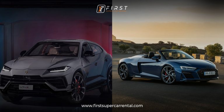 Lamborghini Urus VS Audi R8 Spyder