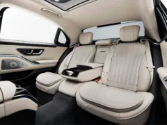 Rent Mercedes Benz S500 Black Dubai