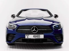 Mercedes E300 in Dubai Front View