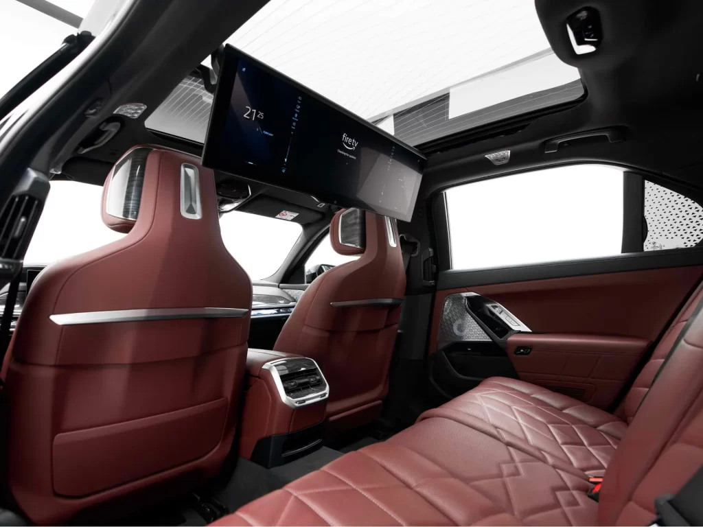 BMW 740i Front Seats