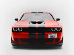 Dodge Challenger in Dubai Front