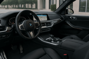 BMW X7 interior luxury cabin Dubai BMW X7 interior luxury cabin Dubai
