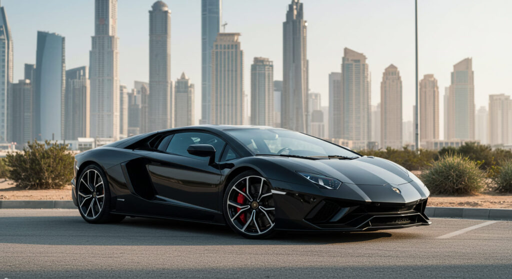Lamborghini Aventador in Dubai