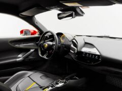 Ferrari SF90 Red dashboard