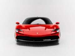 Ferrari SF90 Red front side