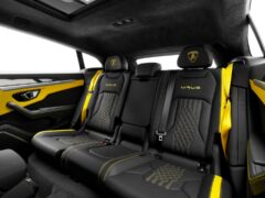Lamborghini Urus S interior back