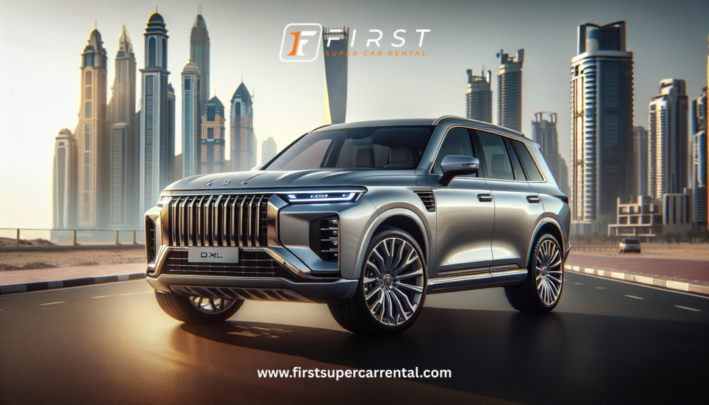 Dubai architectural driving