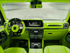 g63 mansory dashboard