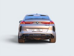 BMW X6 M Competition backside