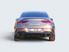 Mercedes CLA 35 AMG backside