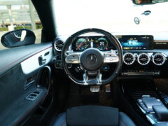Mercedes CLA 35 AMG dashboared