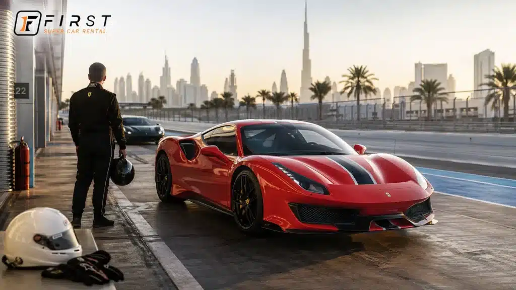 track day supercar rental Dubai 2026