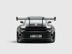 Porsche 911 GT3 RS Black 2026 back