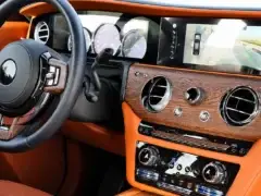 rolls royce ghost blue driver cockpit