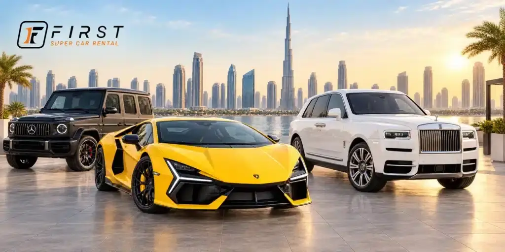 September luxury car rental Dubai offer