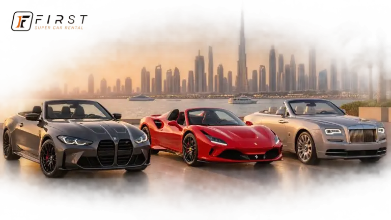best convertible cars to rent in Dubai