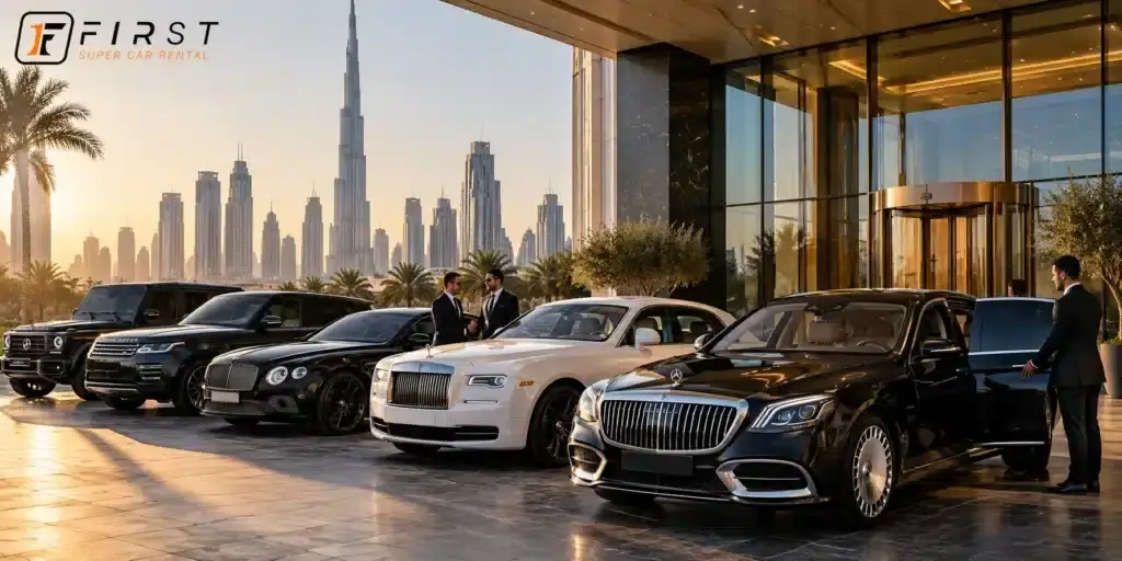 best luxury cars for business meetings in Dubai