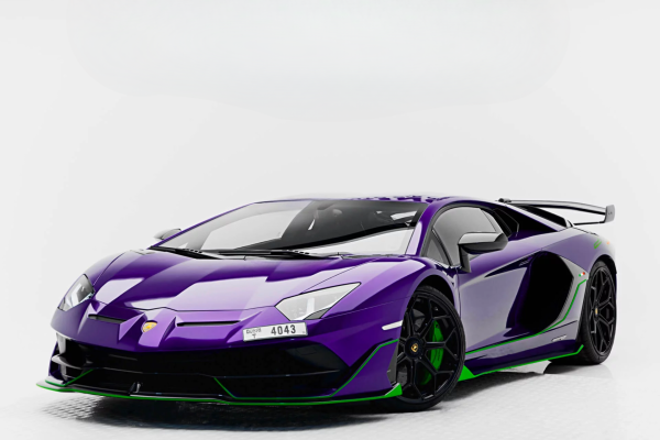 Lamborghini SVJ rental Dubai
